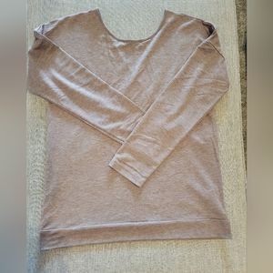Banana Republic long sleeve with open back
